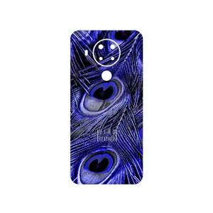 MAHOOT Purple Feather Cover Sticker for Nokia 5.4