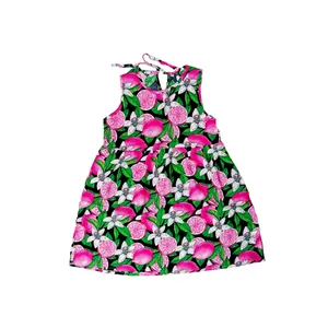 پیراهن دخترانه مدل گلدار کد 0309