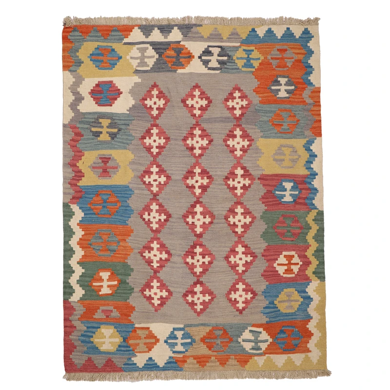 گلیم دستبافت سه متری مدل قشقایی کد 404101401