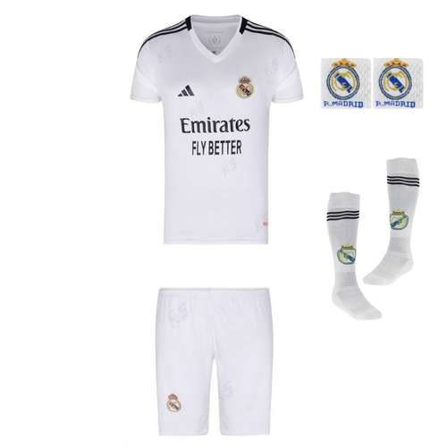 ست 5 تکه لباس ورزشی پسرانه مدل رئال مادرید طرح وینیسیوس 2025s