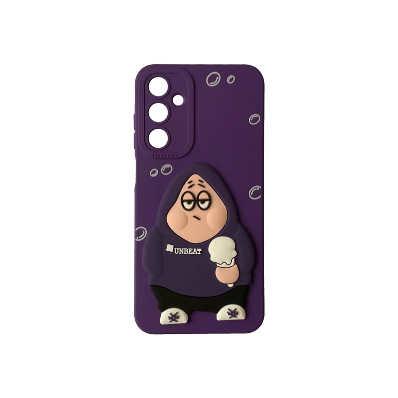  کاور مدل برجسته سیلیکونی طرح پاتریک کد 19 مناسب برای گوشی موبایل سامسونگ Galaxy A35