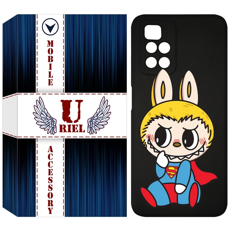 کاور یوریل قاب مدل KSH کد 147 طرح عروسک لبوبو مناسب برای گوشی موبایل شیائومی Redmi 10 / 10 Prime / 10 Prime 2022