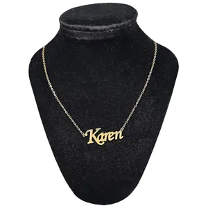 گردنبند مدل اسم کارن