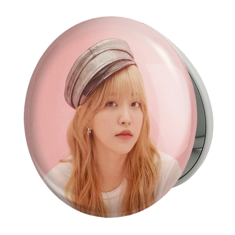 آینه جیبی خندالو طرح یری گروه رد ولوت Red Velvet مدل تاشو کد 13022 