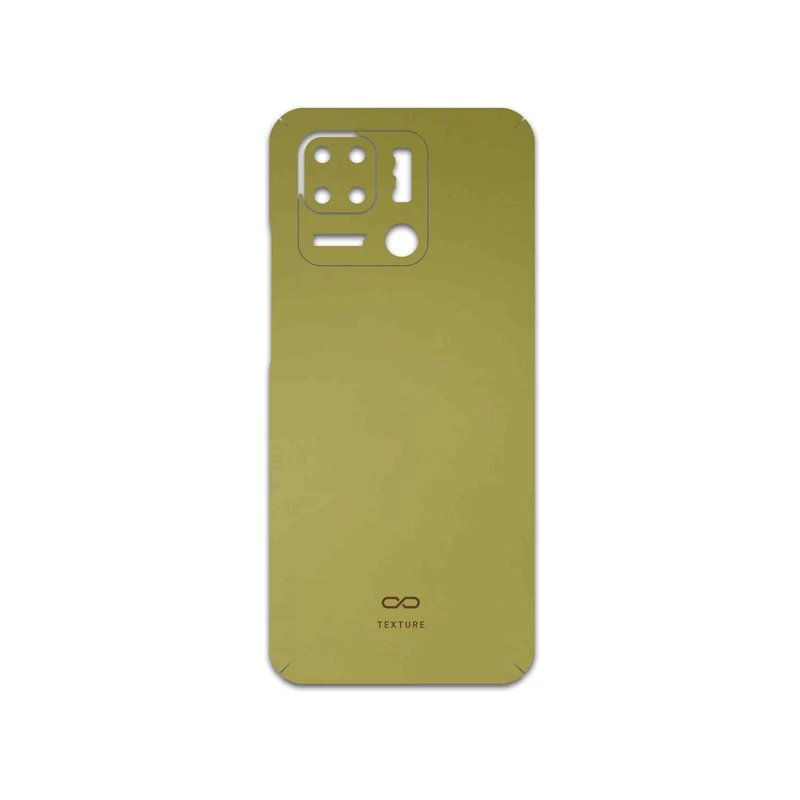 برچسب پوششی ماهوت مدل Matte-Gold مناسب برای گوشی موبایل شیائومی Redmi 10 Power