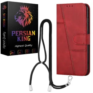 Persian King MGC22 Flip Cover For Huawei Nova Y70 / Nova Y70 Plus with a hanging strap