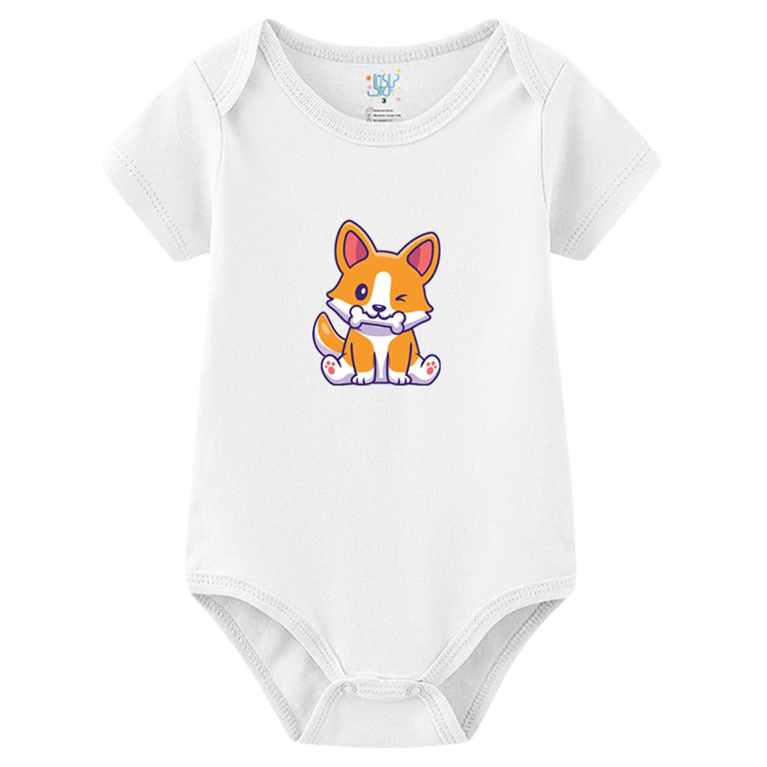 بادی آستین کوتاه نوزادی نیل کوک مدل FunG مجموعه 4 عددی -  - 3