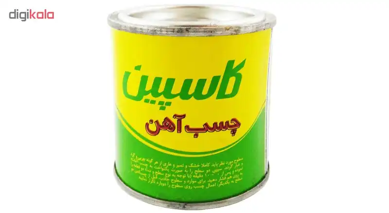 چسب آهن کاسپین مدل Metal plast New حجم 200 گرم