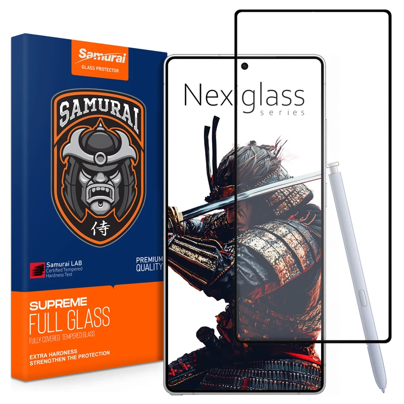 محافظ صفحه نمایش سامورایی مدل Nexiglass مناسب برای گوشی موبایل سامسونگ Galaxy S25 Ultra