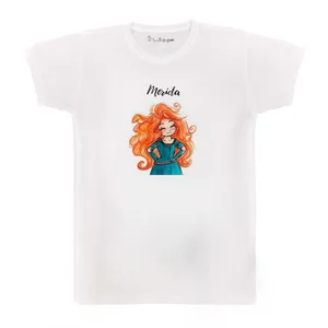 تی شرت بچگانه پرمانه طرح انیمیشن دلیر کد pmt.3896