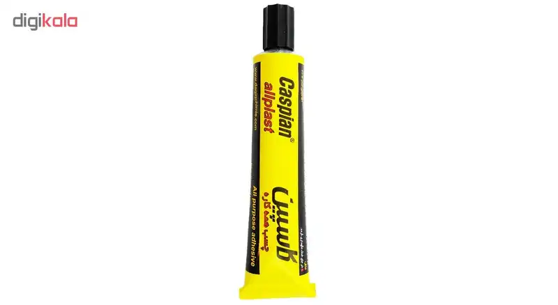 چسب همه کاره کاسپین مدل allplast حجم 50 میلی‌لیتر