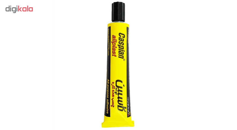 چسب همه کاره کاسپین مدل allplast حجم 50 میلی‌لیتر