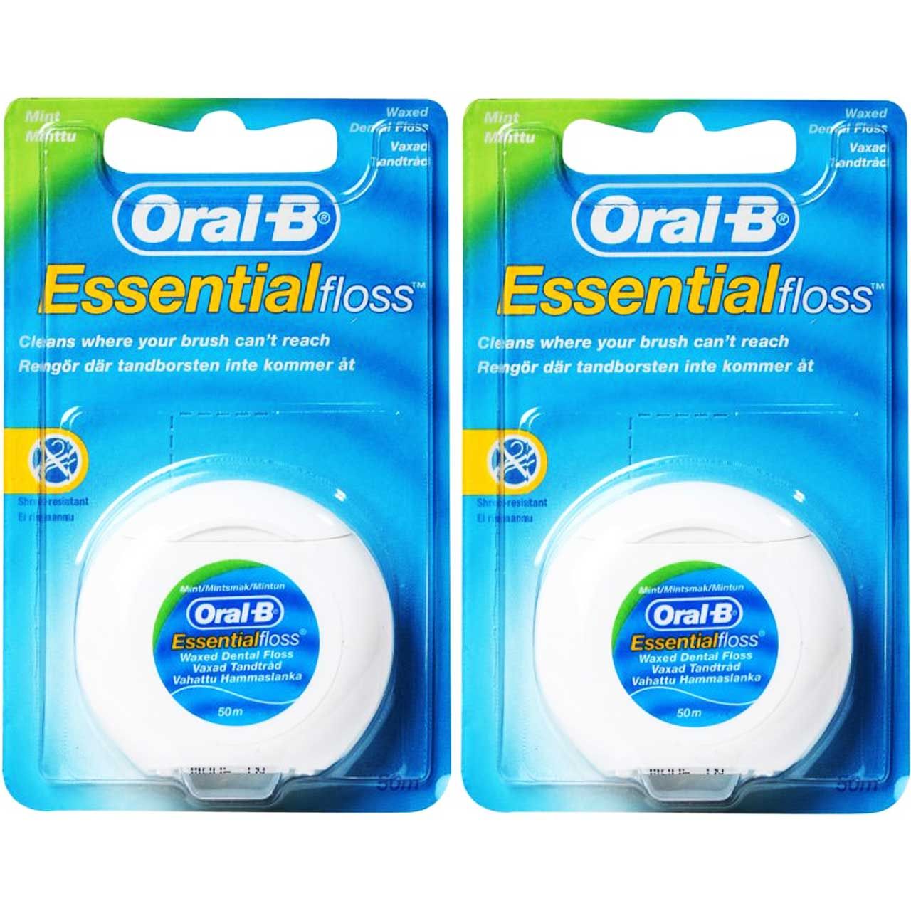 نخ دندان اورال-بی مدل ESSENTIAL FLOSS - UK بسته 2 عددی -  - 1