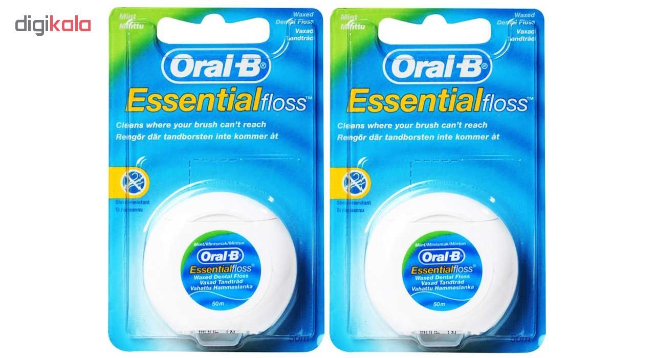 نخ دندان اورال-بی مدل ESSENTIAL FLOSS - UK بسته 2 عددی -  - 2