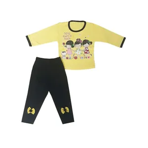 ست تی شرت و شلوار نوزادی مدل 45fa