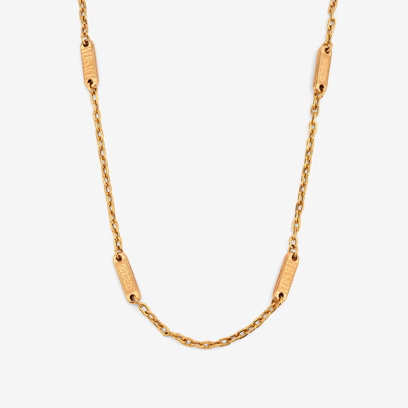 گردنبند طلا 18 عیار زنانه با زنجیر مینیمال گالری طلای همراز مدل V-02