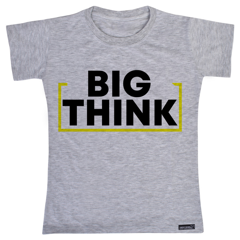 تی شرت آستین کوتاه دخترانه 27 مدل Big Think1 1 کد MH180