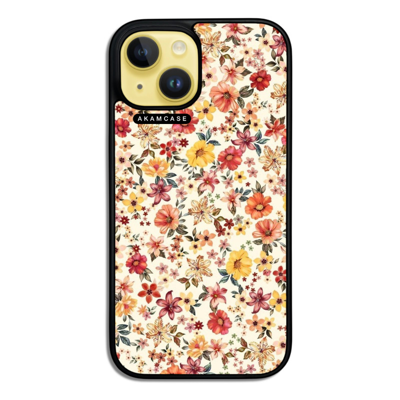 کاور آکام مدل AMC-WA15-FLOWERS10 مناسب برای گوشی موبایل اپل iPhone 15