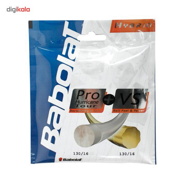مجموعه دو عددی زه راکت تنیس بابولات مدل Pro Hrricane Tour-VS
