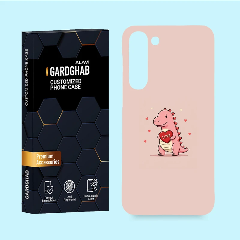 کاور گارد قاب علوی مدل عاشقانه مناسب برای گوشی موبایل سامسونگ Galaxy S23 Plus