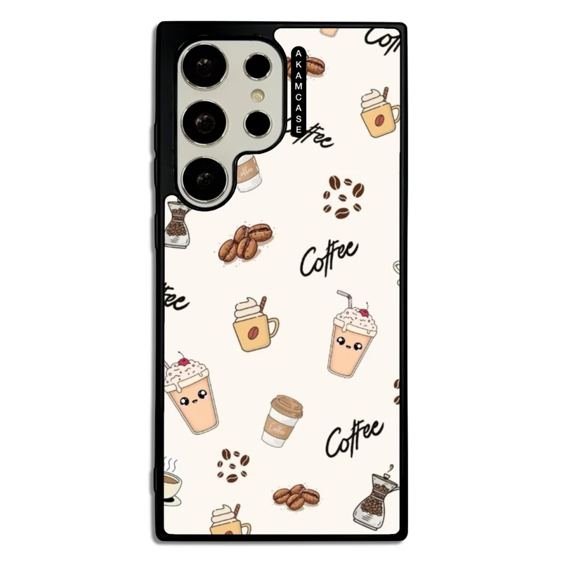 کاور آکام مدل AMC-WSGS23U-COFFEE-5 مناسب برای گوشی موبایل سامسونگ Galaxy S23 Ultra
