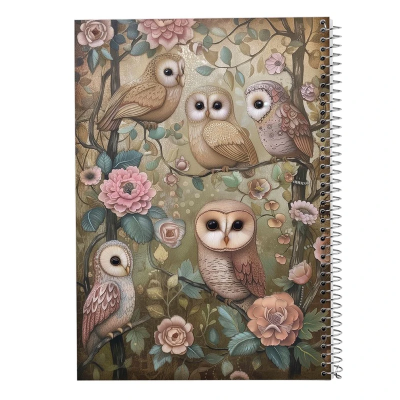 دفتر شطرنجی 50 برگ مدوپد طرح پرنده کد DF15292