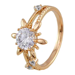 انگشتر زنانه ژوپینگ مدل خورشید کد AAE603