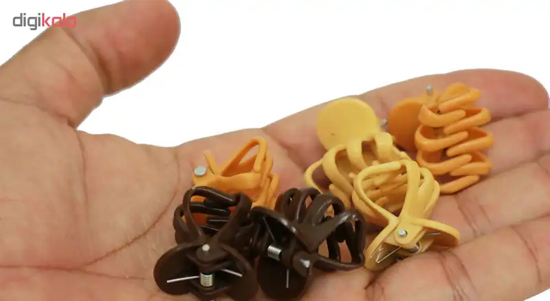 کلیپس مو کد 2 مجموعه 6 عددی