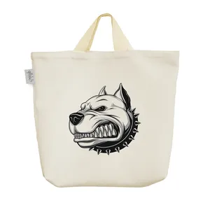 ساک خرید خندالو مدل سگ Dog کد 6075