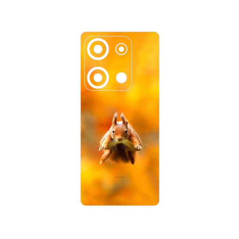 برچسب پوششی ماهوت مدل Squirrel مناسب برای گوشی موبایل شیائومی Redmi Note 14S