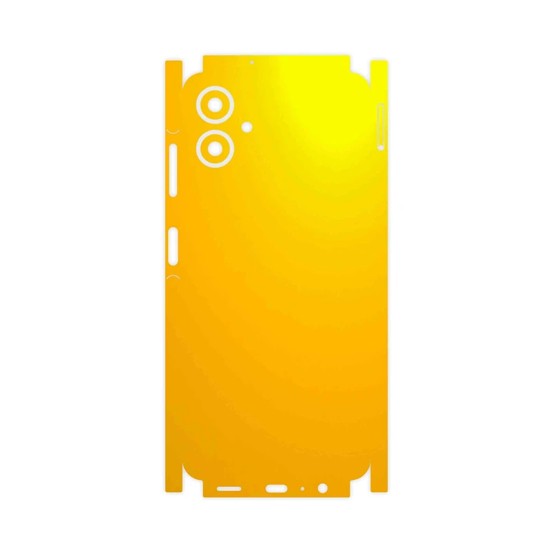 برچسب پوششی ماهوت مدل Matte-Deep-Mustard-FullSkin مناسب برای گوشی موبایل سامسونگ Galaxy A06