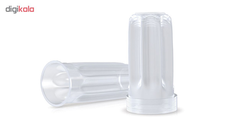 کاور سفری داخل شیشه نوبی مدل NT67744 بسته 50 عددی