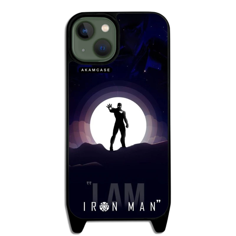 کاور آکام مدل AMC-WLA13-IRON MAN9 مناسب برای گوشی موبایل اپل iPhone 13