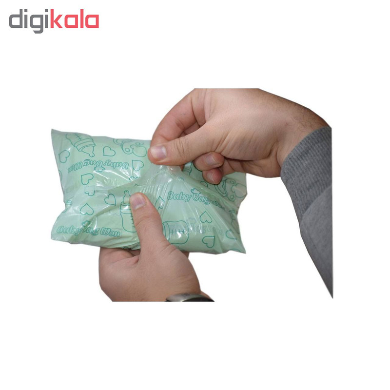 کیسه زباله مخصوص پوشک بی بی بگ مدل 541 بسته 90 عددی