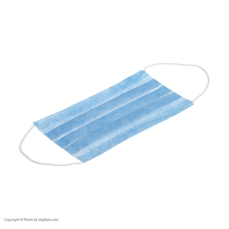 ماسک تنفسی آریا سلامت نفس مدل mlt-3 بسته 50 عددی