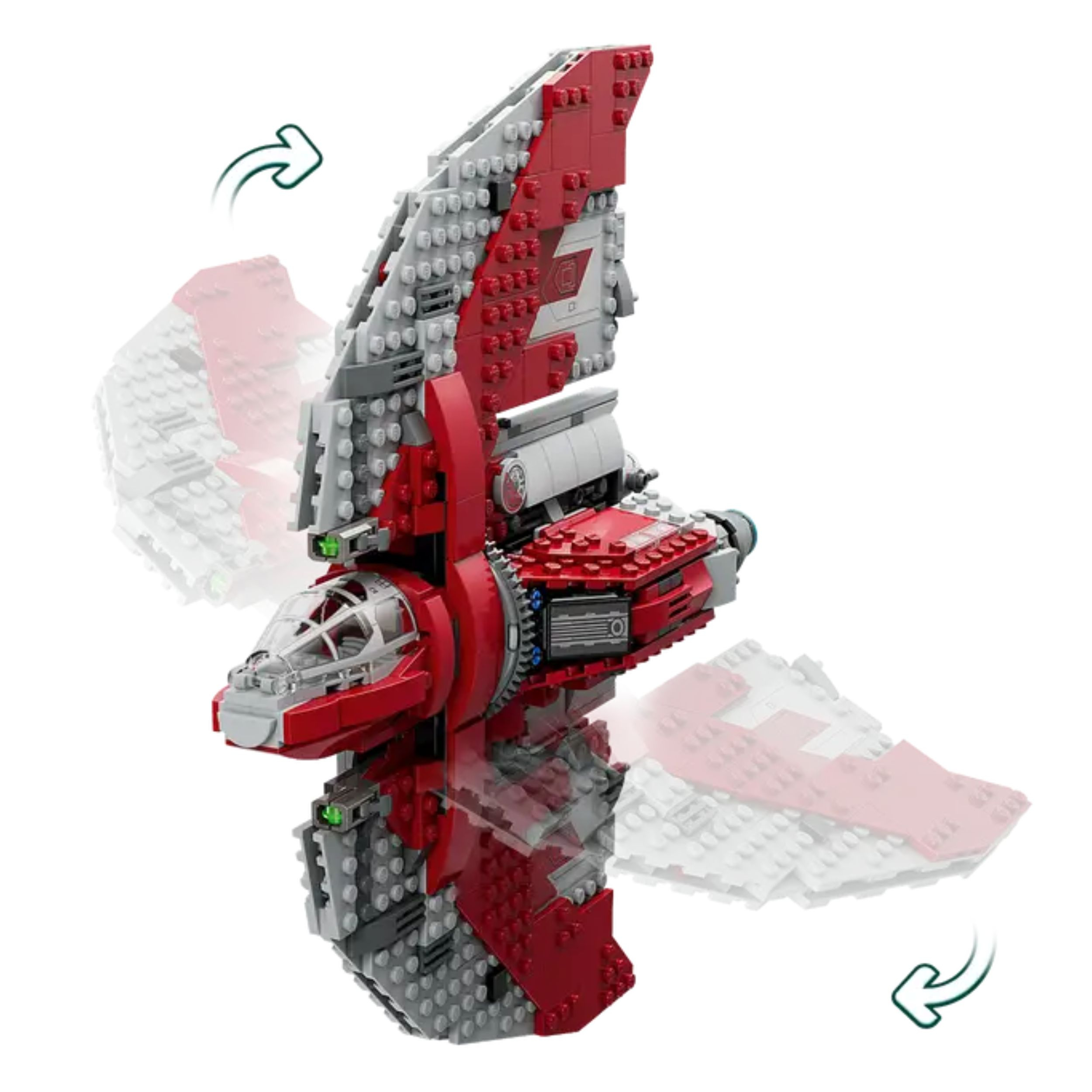 لگو سری Star Wars مدل Ahsoka Tano's T-6 Jedi Shuttle کد 75362 لگو سری Star Wars مدل Ahsoka Tano's T-6 Jedi Shuttle کد 75362