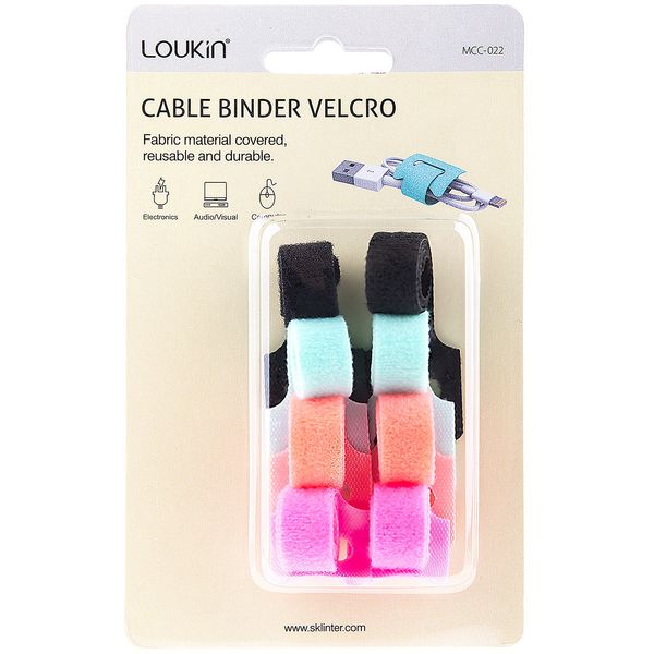 نگهدارنده کابل لوکین مدل Velcro MCC-022 Cable Binder نگهدارنده کابل لوکین مدل Velcro MCC-022 Cable Binder