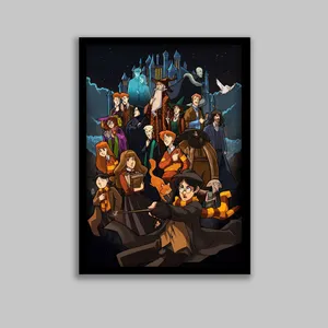 تابلو مدل هری پاتر Harry Potter کد LA-G10578-2