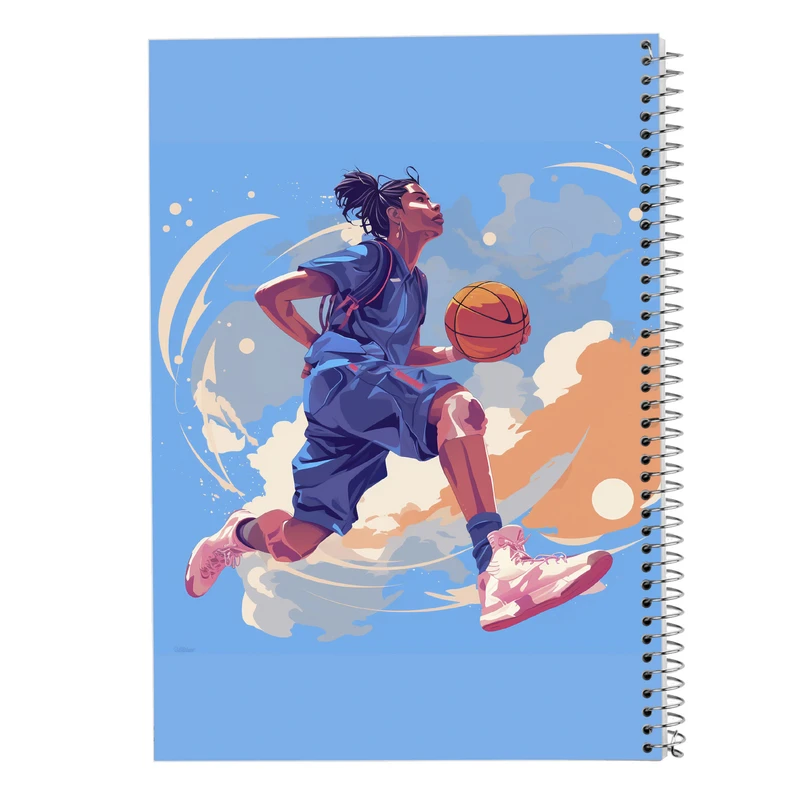 دفتر مشق 50 برگ مدوپد مدل Slam Dunk کد DF2717