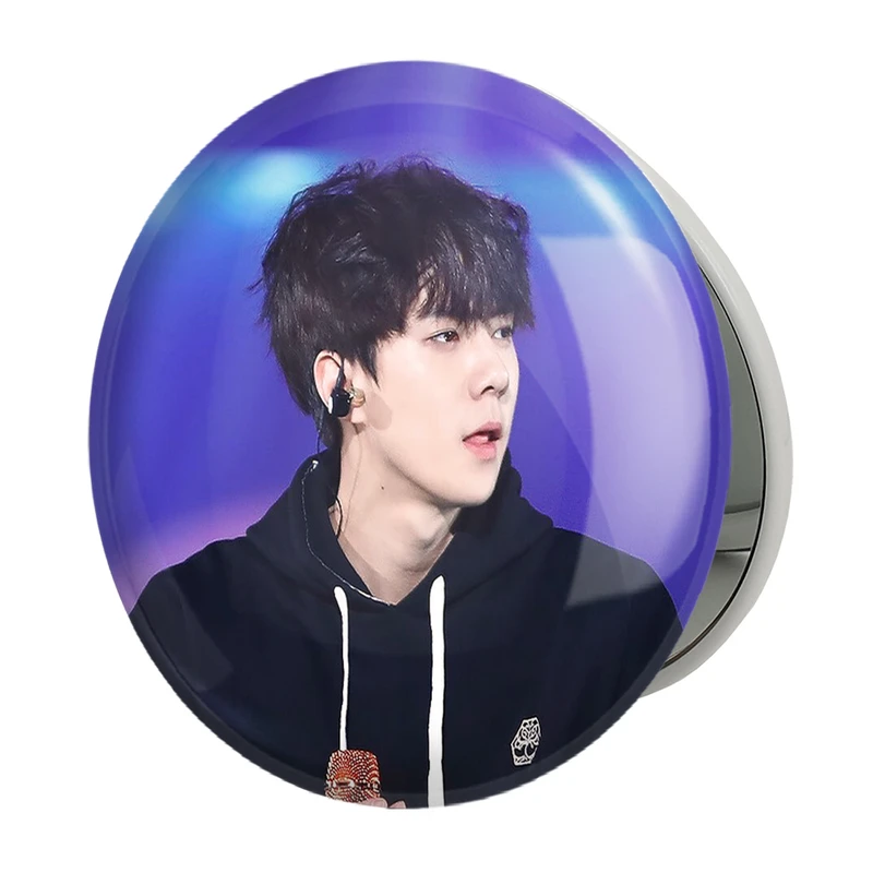 آینه جیبی خندالو طرح سهون گروه اکسو EXO مدل تاشو کد 13462 