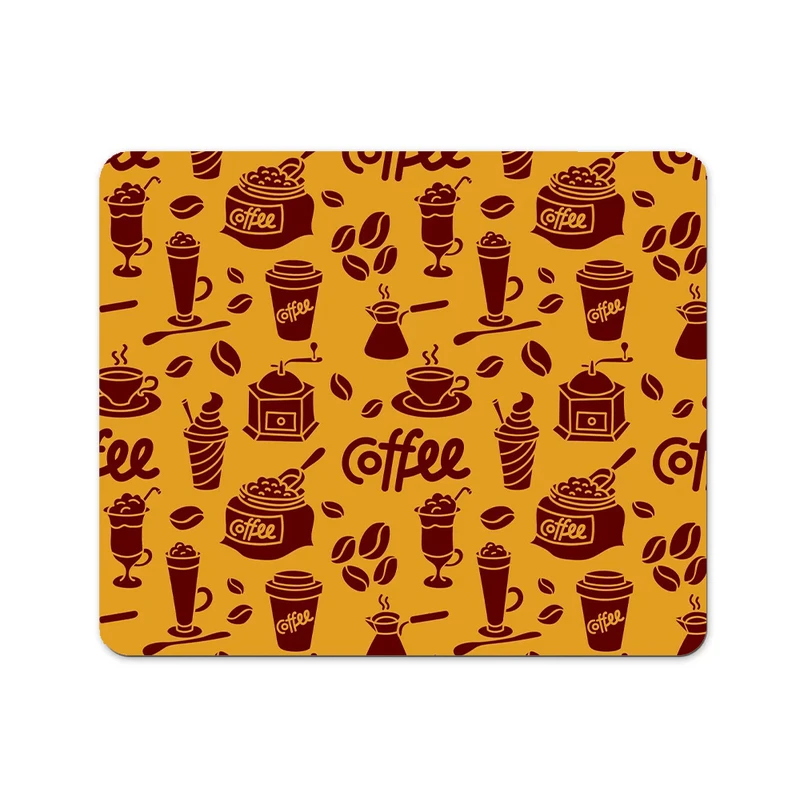  ماوس پد پاد آفرین طرح قهوه کافی کد 1055 سایز 19*24 سانتی متر