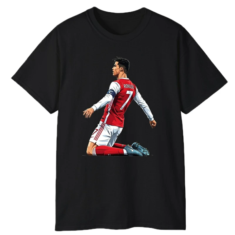 تی‌شرت آستین کوتاه مردانه پاد آفرین مدل رونالدو777