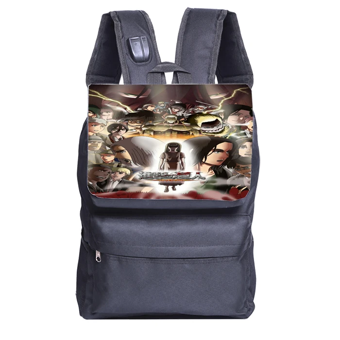 کوله پشتی طرح انیمه Attack on Titan کد 10