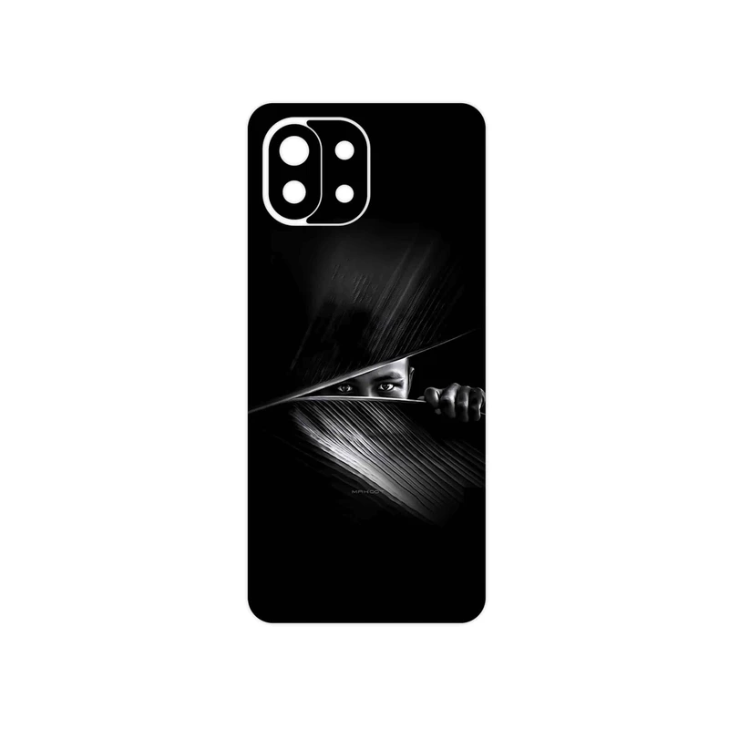برچسب پوششی ماهوت مدل Black Portrait مناسب برای گوشی موبایل شیائومی 11 Lite 5G NE