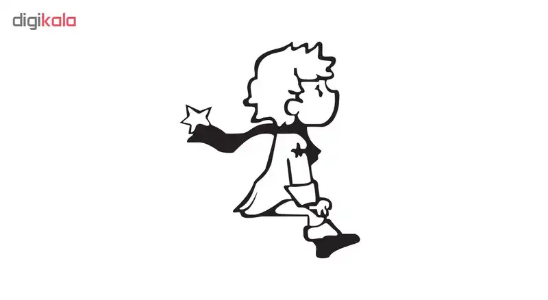 استیکر کلید پریز طرح شازده کوچولو