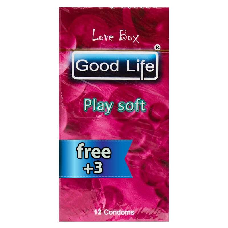 کاندوم گودلایف مدل Gud_LOV_Playsoft بسته 15 عددی