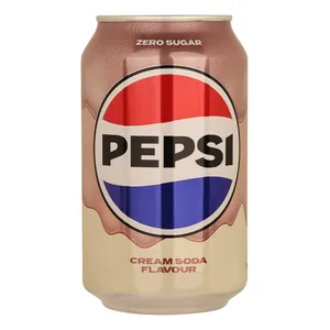 نوشابه گازدار بدون شکر Cream Soda پپسی - 330 میلی لیتر 