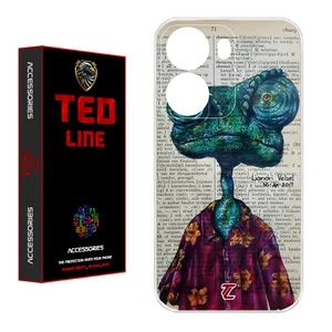 کاور تد لاین طرح رنگو کد 1130 مناسب برای گوشی موبایل شیائومی Poco X7 Pro 5G