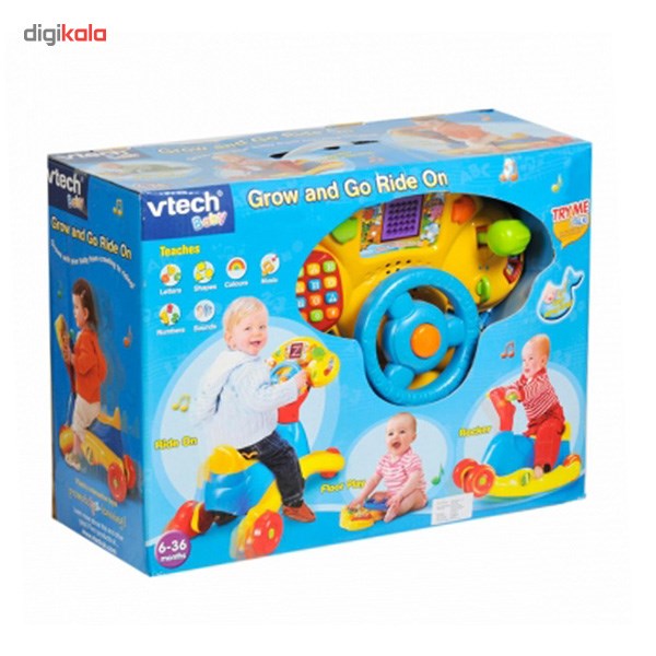 vtech grow and go ride on tesco