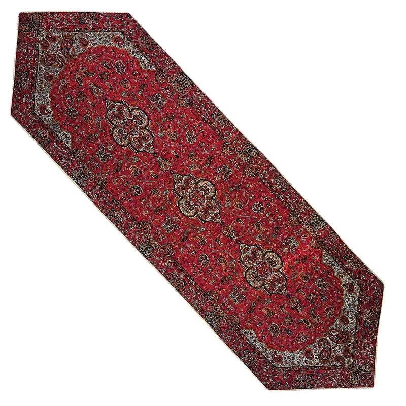 رانر رومیزی ترمه مدل شاه عباسی کد AF540